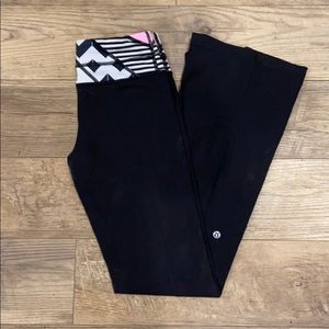 Lululemon wide leg yoga pants